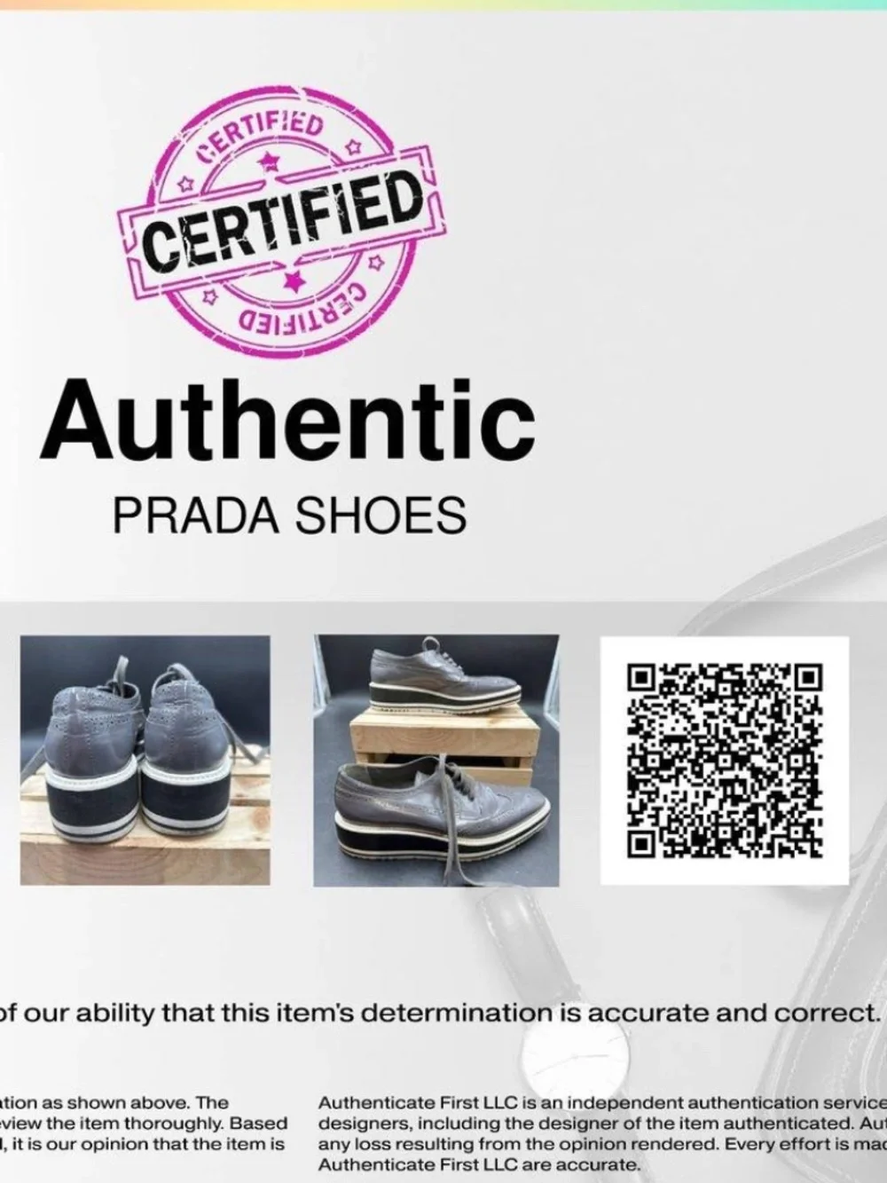 Prada wingtip platform